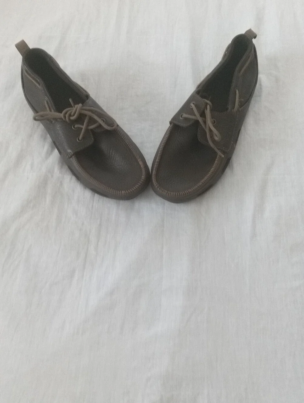 Crocs Men's Brown Top Sider Shoes Size M10